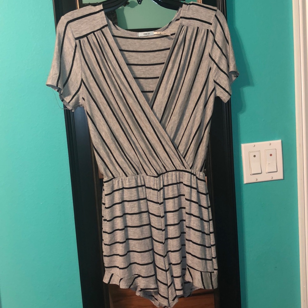 Buttery soft casual romper!